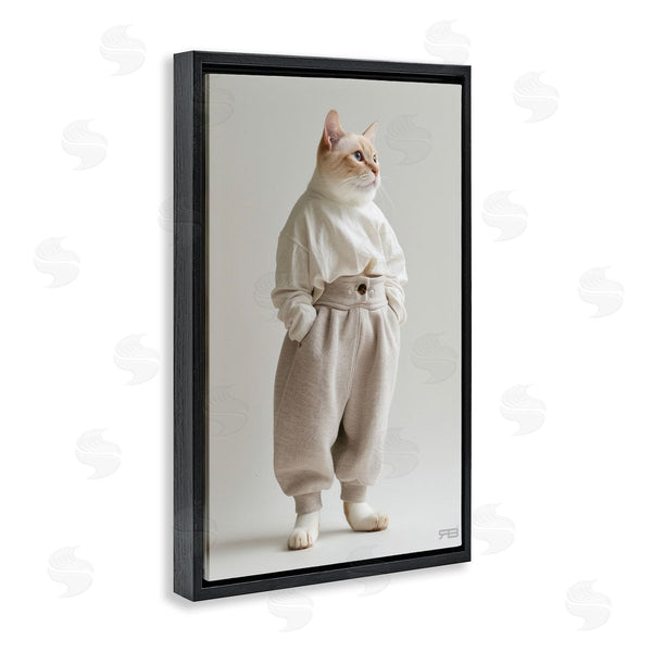 Stupell Industries Roozbeh Bahramali | Trendy Fashion Cat