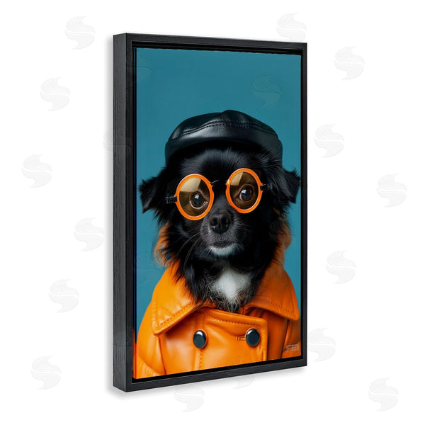 Stupell Industries Roozbeh Bahramali | Trendy Fashion Dog