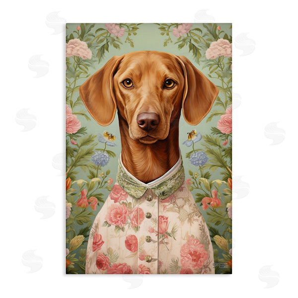 stupell industries Roozbeh Bahramali | Tropical Florals Dog