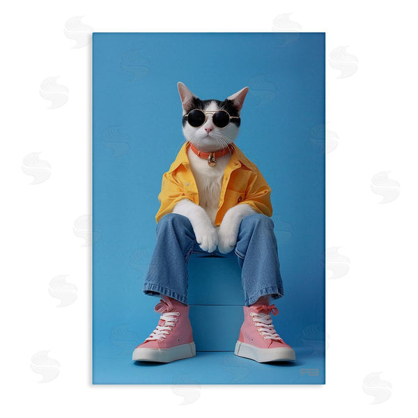stupell industries Roozbeh Bahramali | Urban Fashion Cat