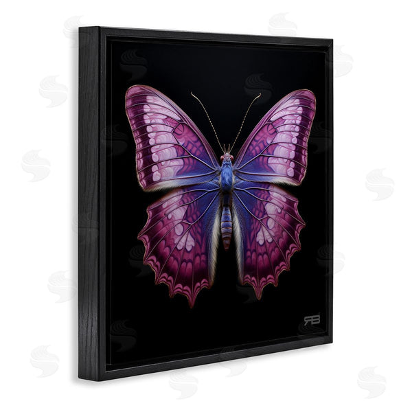 Stupell Industries Roozbeh Bahramali | Vivid Purple Butterfly Wall Art