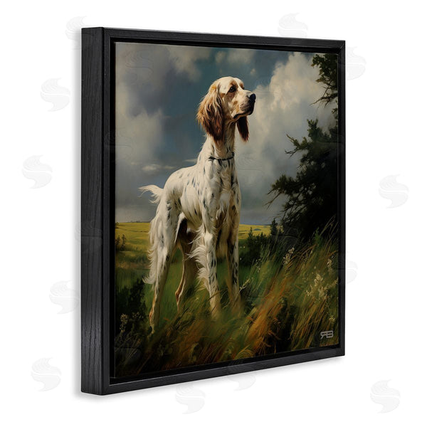 Stupell Industries Roozbeh Bahramali | Windswept Country Dog Wall Art