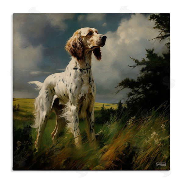 stupell industries Roozbeh Bahramali | Windswept Country Dog Wall Art