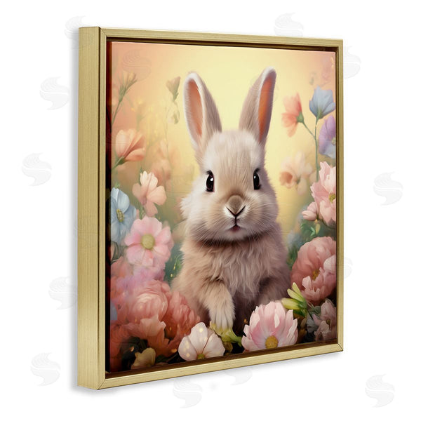 Stupell Industries Roozbeh | Bunny In Meadow Wall Art