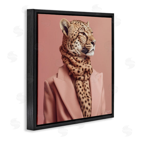 Stupell Industries Roozbeh | Fashionable Cheetah Portrait Wall Art