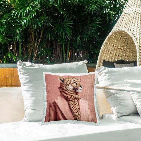 Stupell Industries Roozbeh | Glam Cheetah Fashion Printed Throw Pillow
