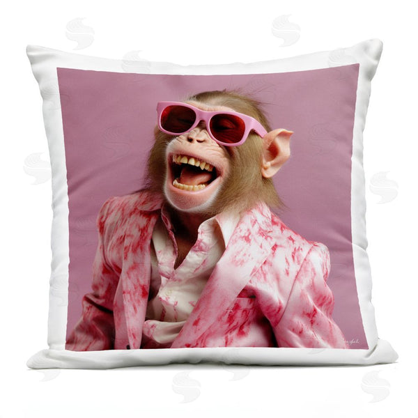 Stupell Industries Roozbeh | Hipster Monkey In Suit Throw Pillow