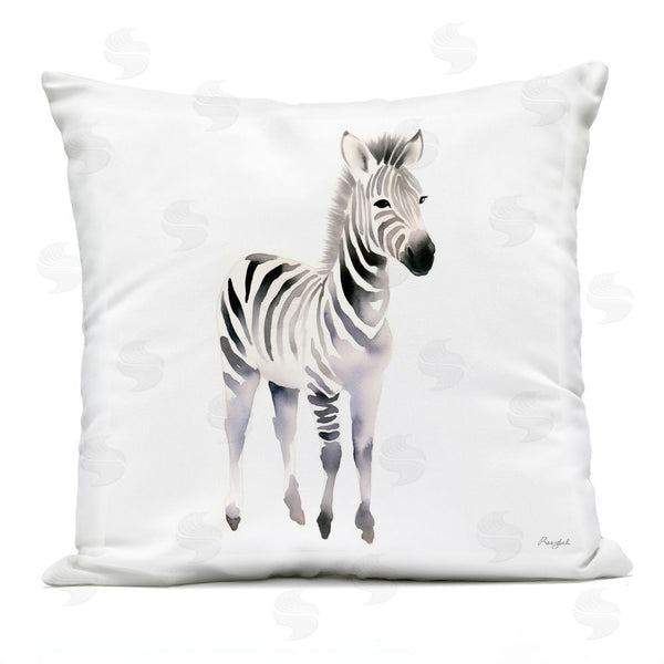 Stupell Industries Roozbeh | Minimal Zebra Foal Throw Pillow