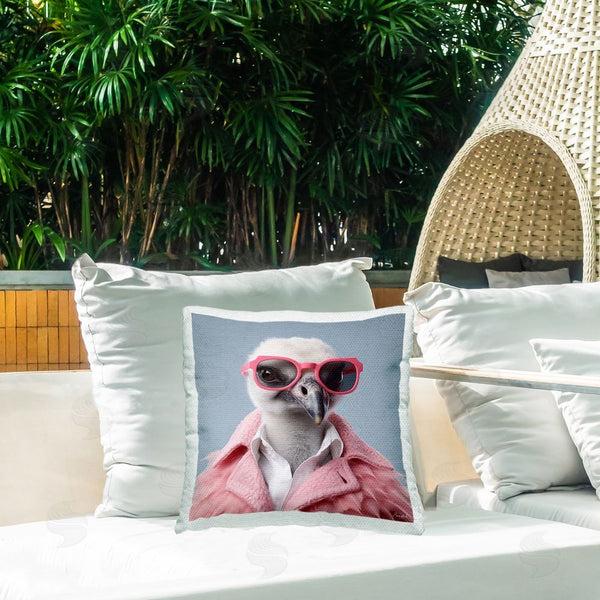 Stupell Industries Roozbeh | Trendy Vulture Bird Printed Throw Pillow