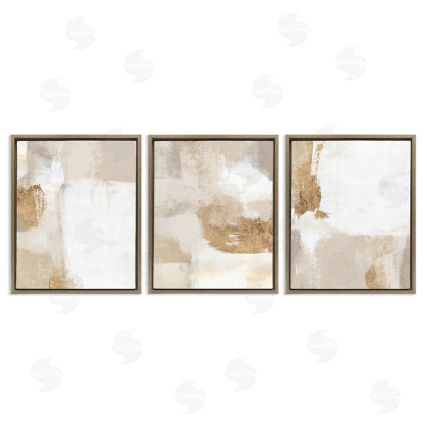 Stupell Industries Ros Ruseva | Beige Modern Abstraction