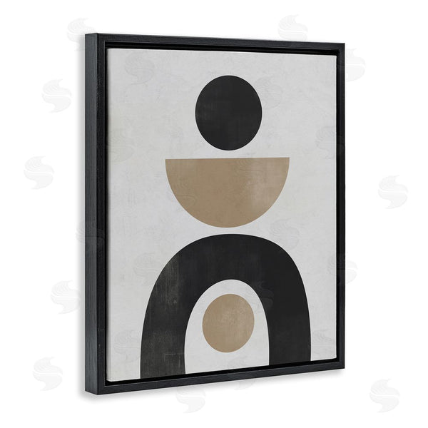 Stupell Industries Ros Ruseva | Black & Beige Arch Shapes Wall Art