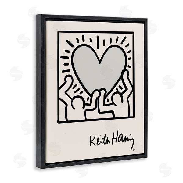Stupell Industries Ros Ruseva | Classic Heart Symbol Keith Haring