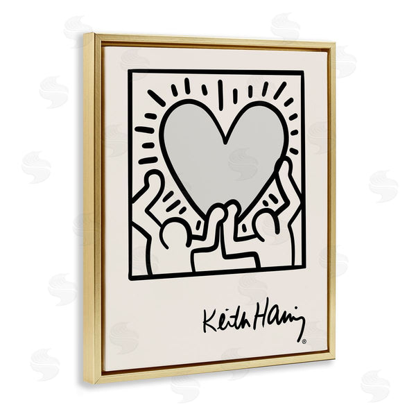 Stupell Industries Ros Ruseva | Classic Heart Symbol Keith Haring