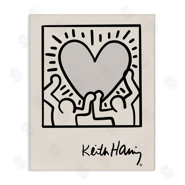 stupell industries Ros Ruseva | Classic Heart Symbol Keith Haring
