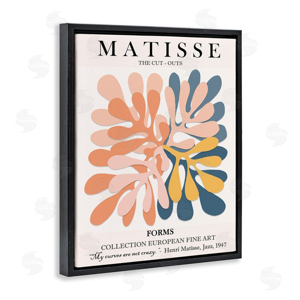 Stupell Industries Ros Ruseva | Classical Matisse Cut Out Forms
