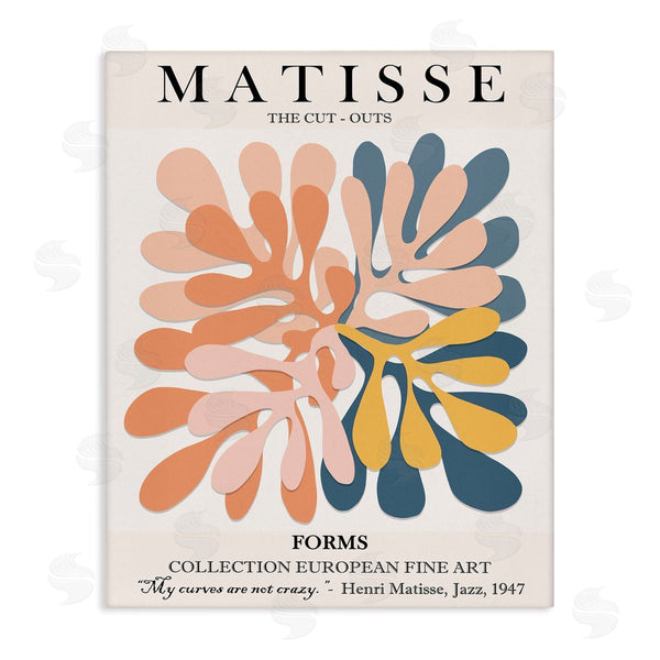 stupell industries Ros Ruseva | Classical Matisse Cut Out Forms