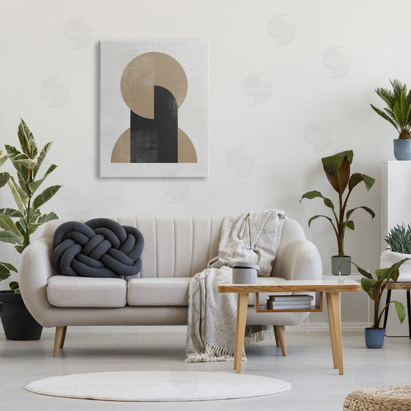 Stupell Industries Ros Ruseva | Modern Intersecting Shapes Wall Art