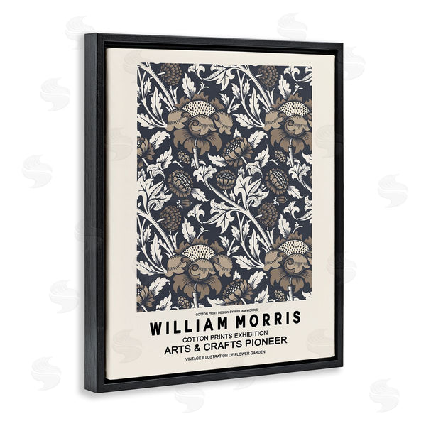 Stupell Industries Ros Ruseva | Neutral Tones Detailed Brown Botanicals Flowers Design Wall Art