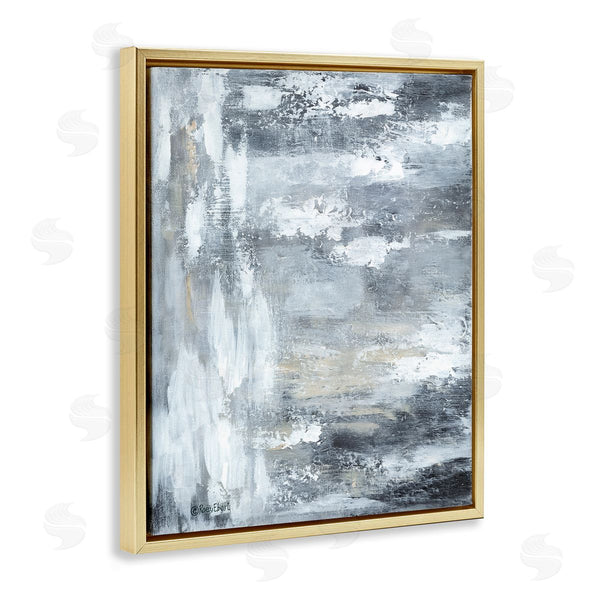 Stupell Industries Roy Ebert | Grey Brushed Abstraction