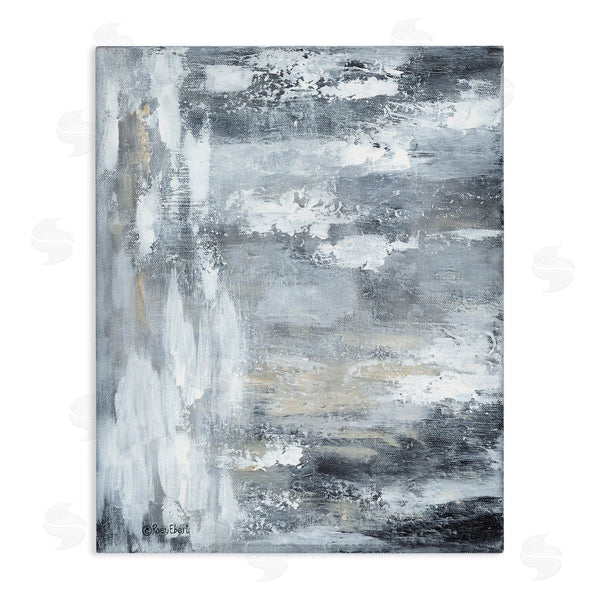 stupell industries Roy Ebert | Grey Brushed Abstraction
