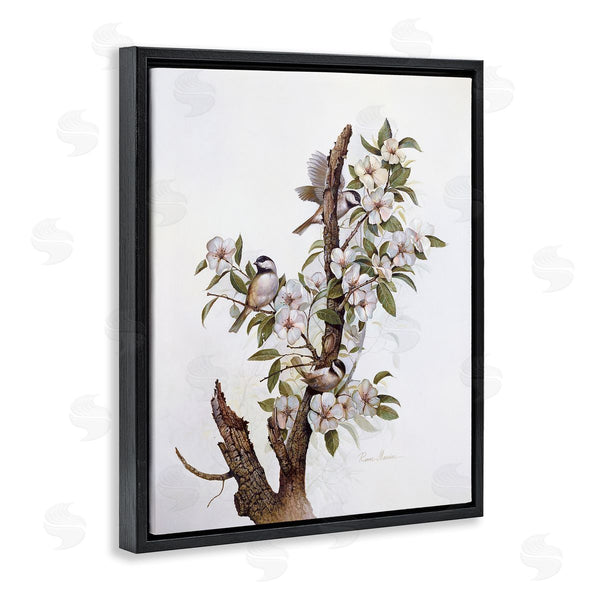 Stupell Industries RUANE MANNING | Birds On Floral Tree Branch