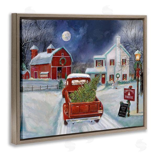 Stupell Industries Ruane Manning | Entering Christmas Tree Farm