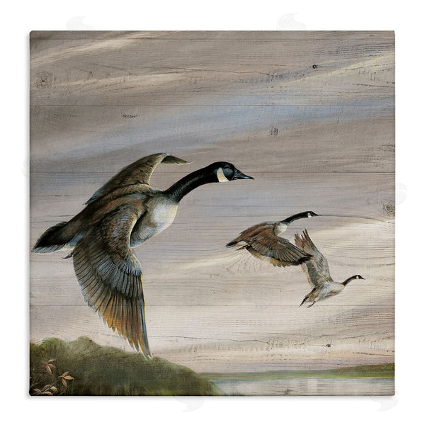 stupell industries Ruane Manning | Flying Geese over Rustic
