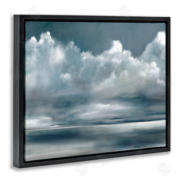 Stupell Industries Ruane Manning | Full Grey Storm Clouds