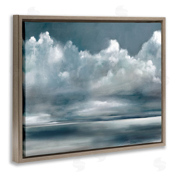 Stupell Industries Ruane Manning | Full Grey Storm Clouds