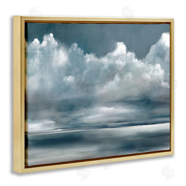 Stupell Industries Ruane Manning | Full Grey Storm Clouds