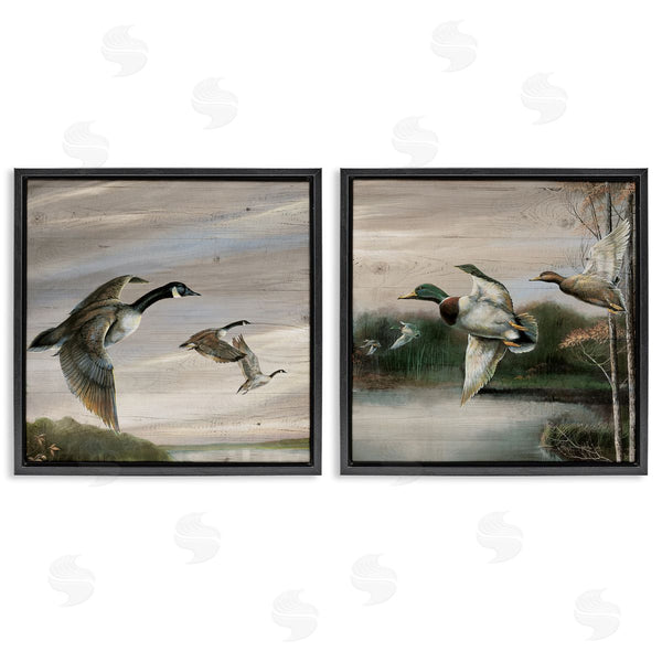 Stupell Industries Ruane Manning | Geese & Ducks In Nature