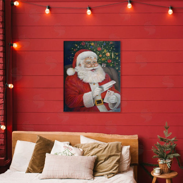 Stupell Industries Ruane Manning | Merry Santa Claus Wall Art
