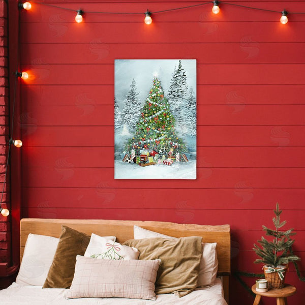 Stupell Industries Ruane Manning | Mistletoe Kisses Phrase