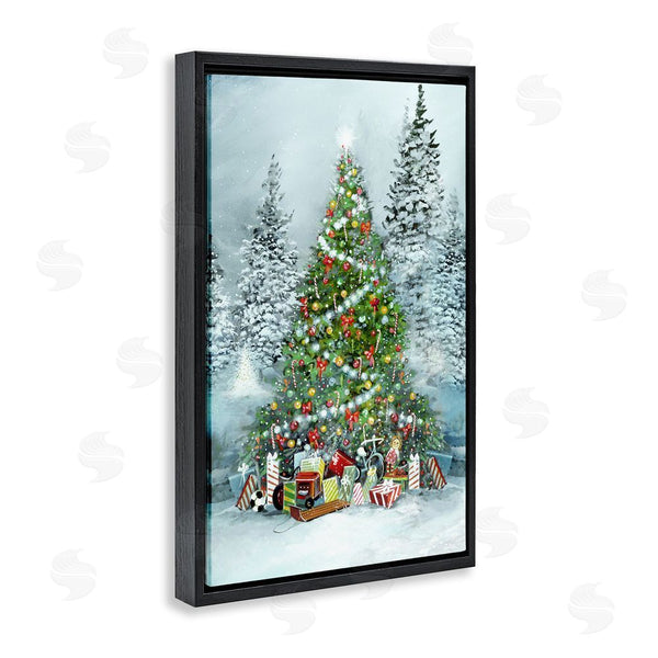 Stupell Industries Ruane Manning | Mistletoe Kisses Phrase