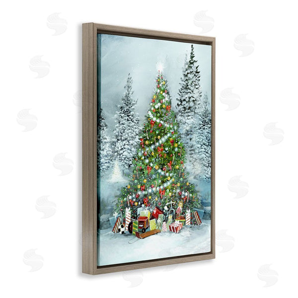Stupell Industries Ruane Manning | Mistletoe Kisses Phrase