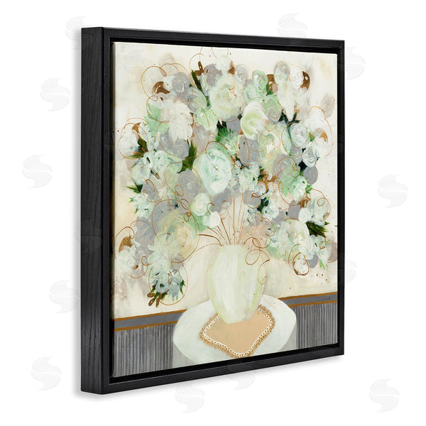 Stupell Industries Ruth Fromstein | Abstract Flower Blossoms Scribble Petals Still Life Wall Art