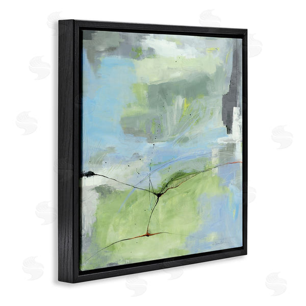 Stupell Industries Ruth Fromstein | Abstraction With Streaked Line