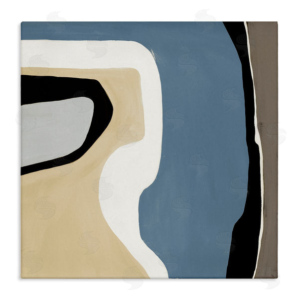 stupell industries Ruth Fromstein | Blue & Beige Abstraction Wall Art