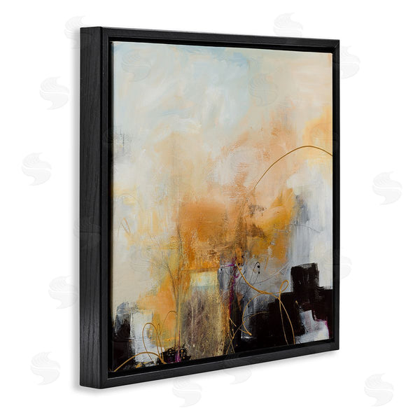 Stupell Industries Ruth Fromstein | Bold Yellow Blocked Shapes Wall Art