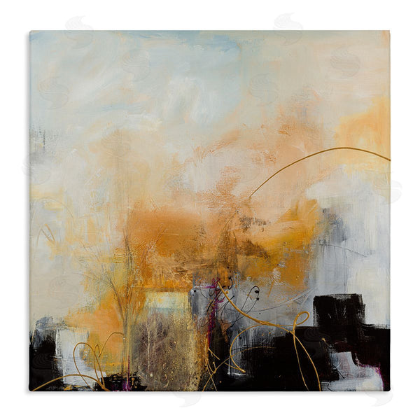 stupell industries Ruth Fromstein | Bold Yellow Blocked Shapes Wall Art