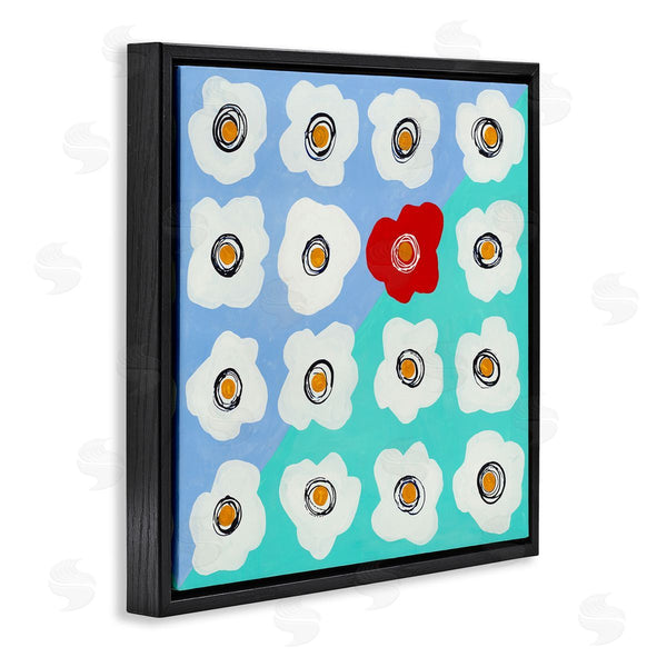 Stupell Industries Ruth Fromstein | Contemporary Flower Pattern Wall Art