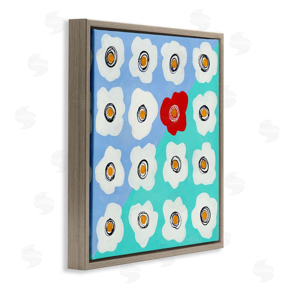 Stupell Industries Ruth Fromstein | Contemporary Flower Pattern Wall Art