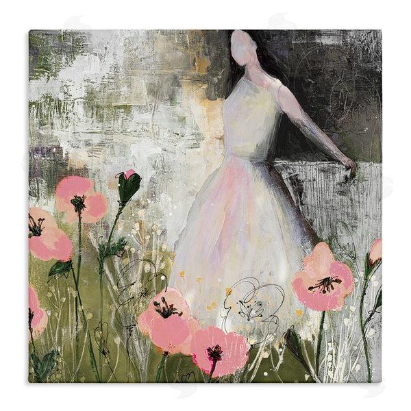 stupell industries Ruth Fromstein | Contemporary Meadow Woman Collage Wall Art