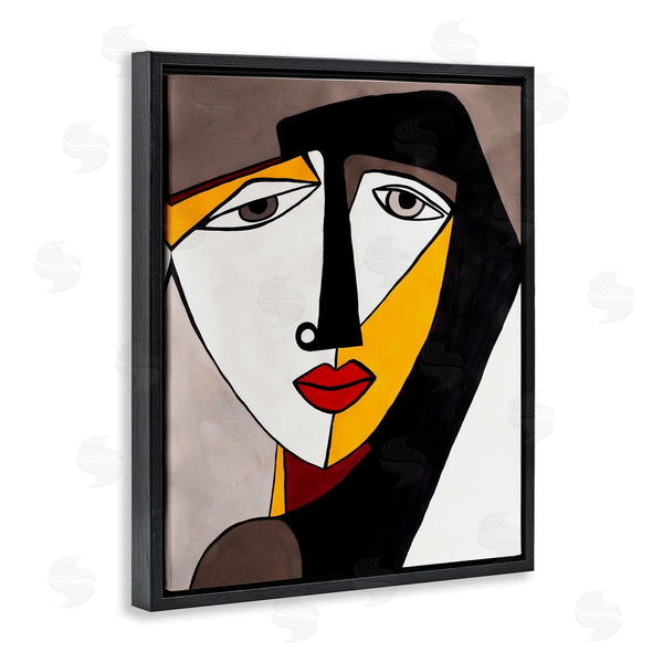 Stupell Industries Ruth Fromstein | Cubism Female Face Wall Art