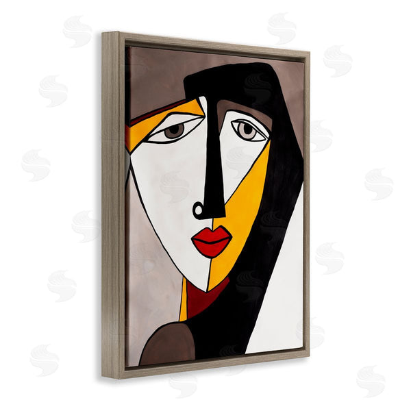 Stupell Industries Ruth Fromstein | Cubism Female Face Wall Art