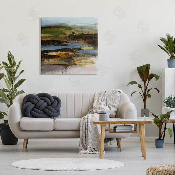 Stupell Industries Ruth Fromstein | Detailed Abstract Landscape Horizon Wall Art