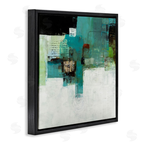 Stupell Industries Ruth Fromstein | Layered Shapes Collage Wall Art