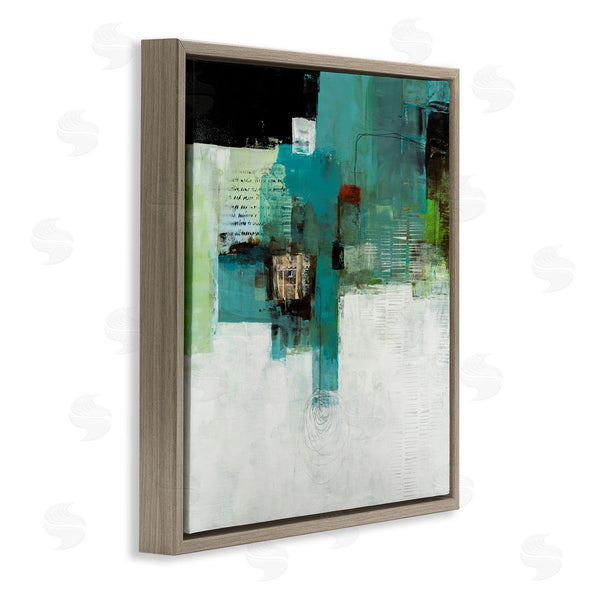 Stupell Industries Ruth Fromstein | Layered Shapes Collage Wall Art