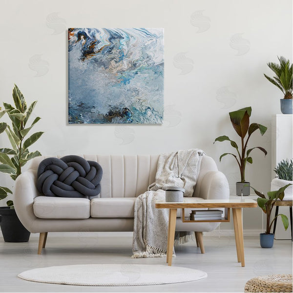 Stupell Industries Ruth Fromstein | Marbled Wavy Abstract Pattern Wall Art