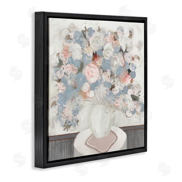 Stupell Industries Ruth Fromstein | Soft Floral Bouquet Abstract Scribble Blooms Arrangement Wall Art